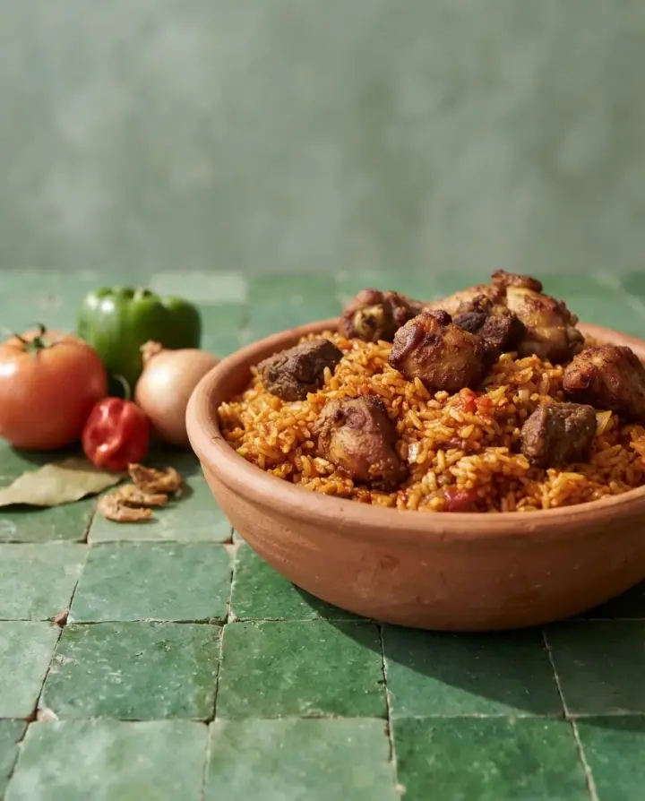 أرز جولوف النيجيري